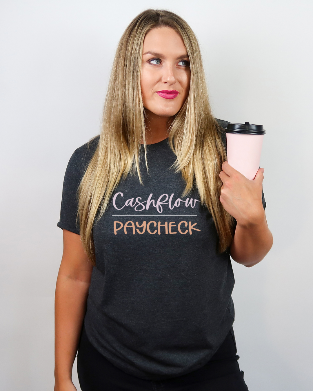 Cashflow Over Paycheck Unisex Short Sleeve Tee