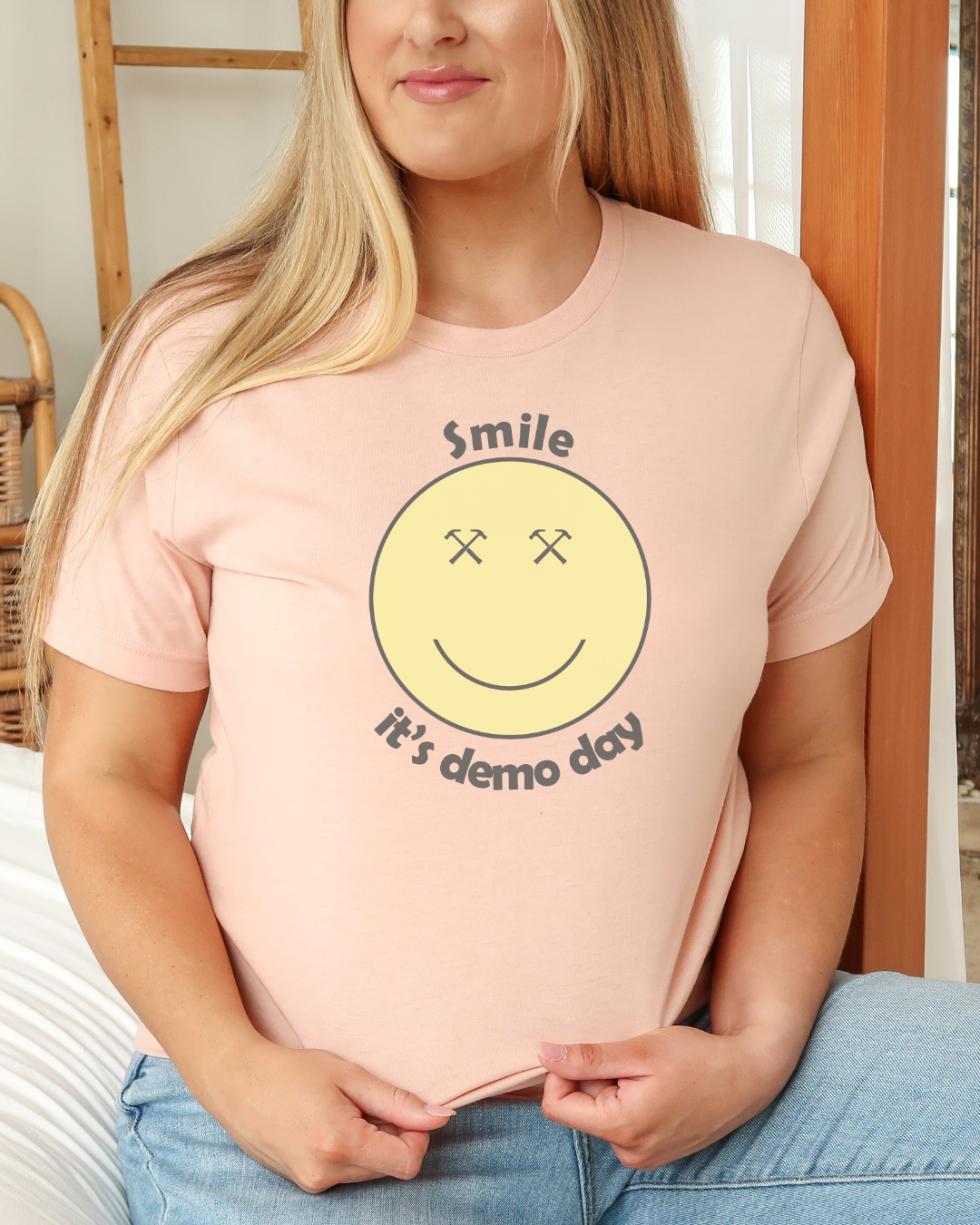 Smile It's Demo Day Unisex Short Sleeve Tee