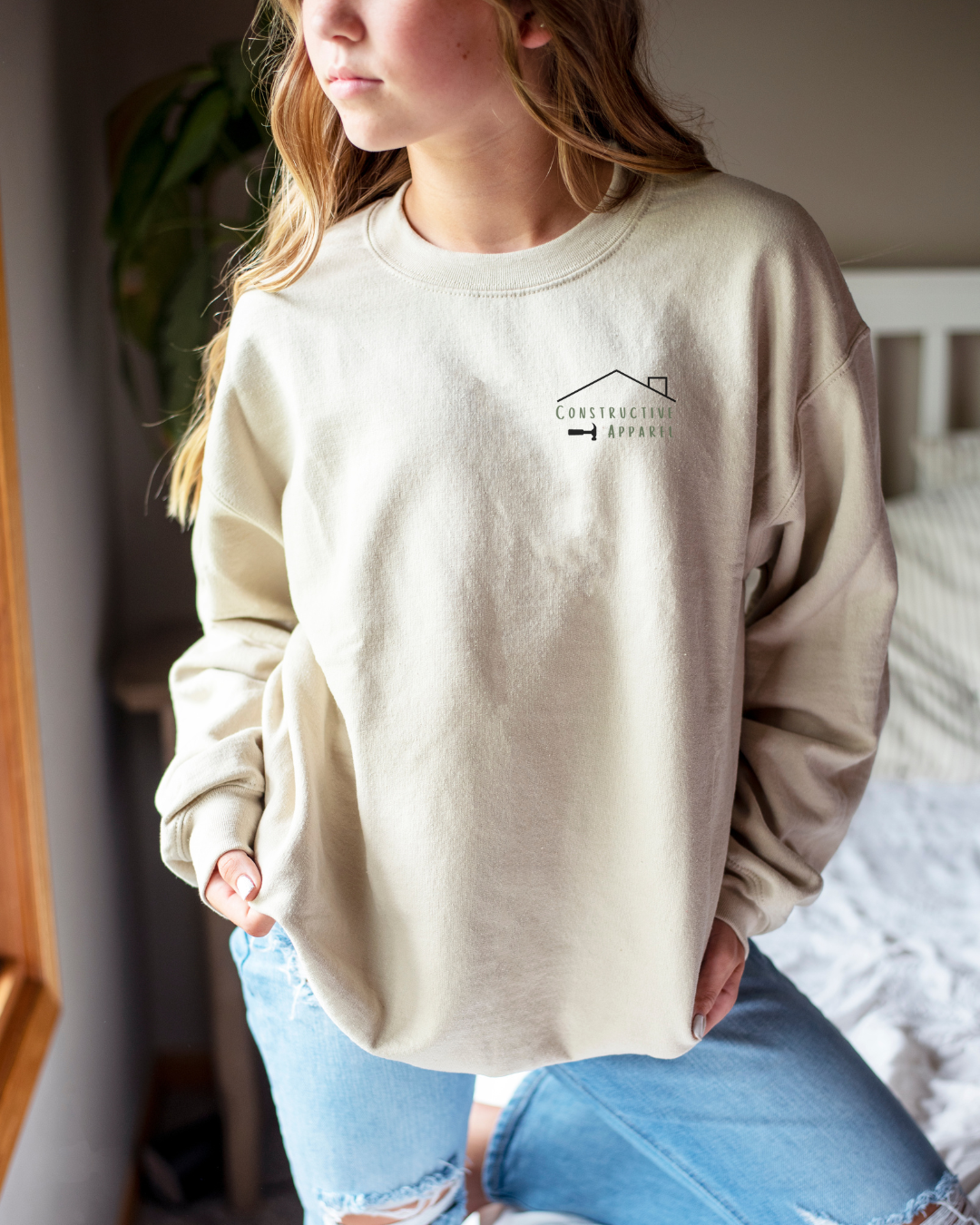 Hammer X Smiley Back Crewneck Sweatshirt