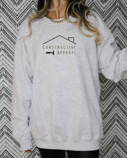 Constructive Apparel Logo Crewneck Sweatshirt