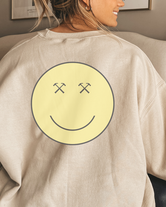 Hammer X Smiley Back Crewneck Sweatshirt